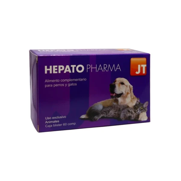 JT Hepato Pharma Comprimidos para Perros y Gatos