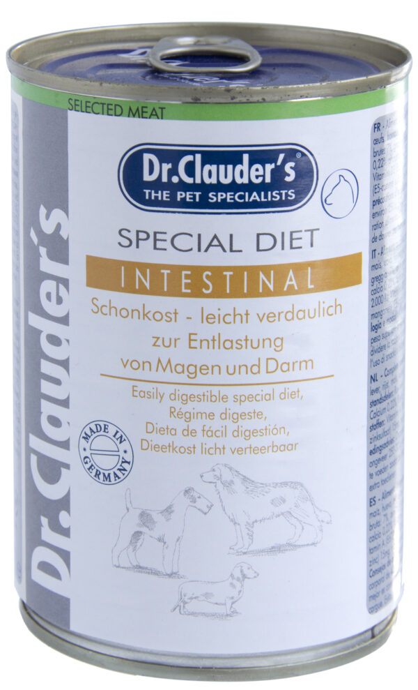 DR.CLAUDER'S DIETA LIGHT INTESTINAL SUPER PREMIUM THERAPEUTICAL DIET ALIMENTO HÚMEDO 400GR